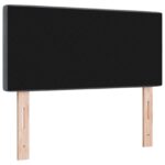 vidaXL Čelo postele s kryštálovými gombíkmi, tmavošedé 100 cm z mäkkej textílie – Obrázok 7