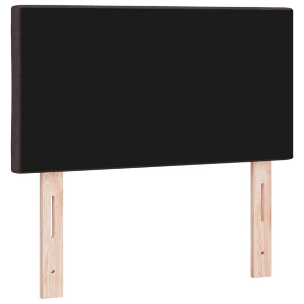 vidaXL Zadné čelo Tmavohnedá 80 cm látka – Obrázok 4