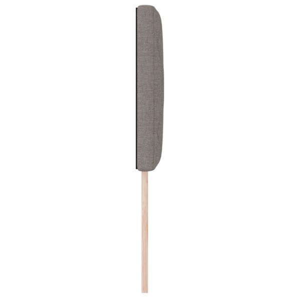 42007206_4.jpg vidaXL Čelo postele Dizajn diamantových blokov Taupe 80 cm Textília – Obrázok 4