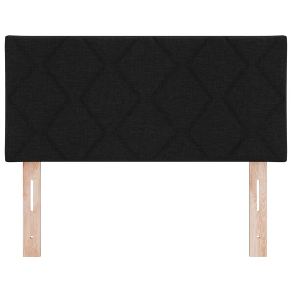 vidaXL Zadné čelo Čierny 90 cm látka – Obrázok 5