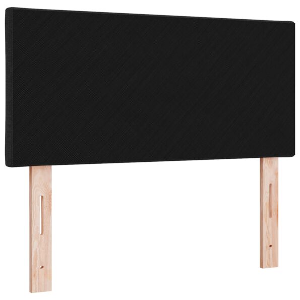 vidaXL Zadné čelo Čierny 100 cm látka – Obrázok 6