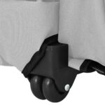 vidaXL Vozík pre domáce zvieratá 3 v 1, dizajn, sivý, 48 x 32 x 57 cm, oxfordská látka – Obrázok 10