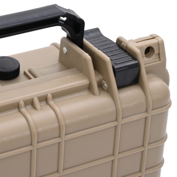 vidaXL Ochranný tvrdý obal pieskový 27x24,5x12,5 cm – Obrázok 6