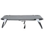 vidaXL Skladacia svetlosivá psia postel M Oxfordská tkanina a oceľ – Obrázok 4