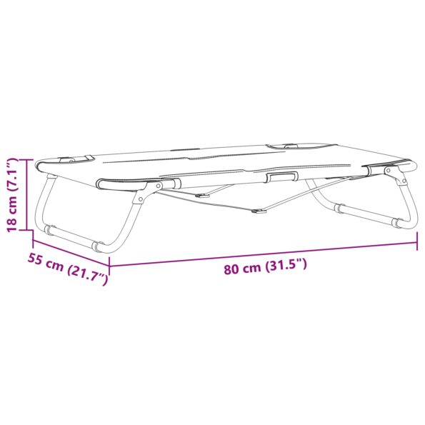 vidaXL Skladacia svetlosivá psia postel M Oxfordská tkanina a oceľ – Obrázok 9