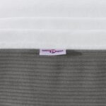 vidaXL Matracas s kapsulovými pružinami Svetlosivý Stredný 140x200x20 cm Textil – Obrázok 6