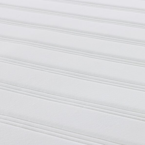 vidaXL Matrac s taštičkovými pružinami - krémový, stredný, 160x200x20 cm, textília – Obrázok 8