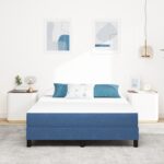 vidaXL modrý matrac s taštičkovými pružinami, stredný, 160 x 200 x 20 cm, textília – Obrázok 3