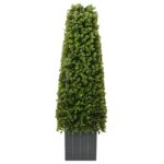vidaXL Umelá rastlina Eukalyptus so kvetináčom 27x27x90 cm Zelená – Obrázok 2