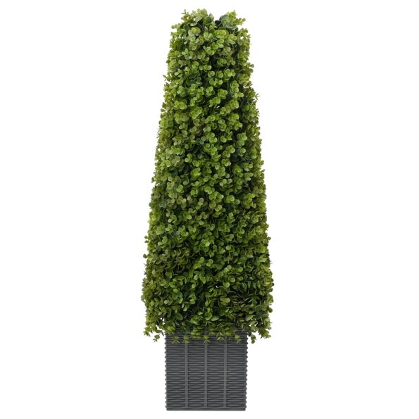 vidaXL Umelá rastlina Eukalyptus so kvetináčom 27x27x90 cm Zelená – Obrázok 2