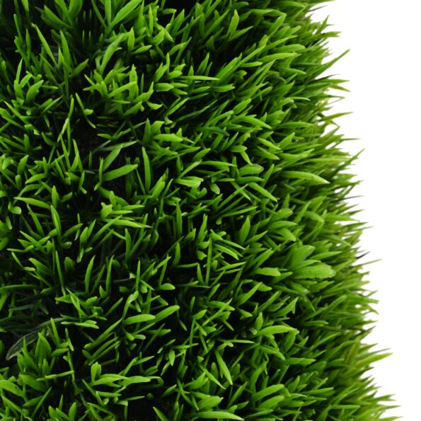 vidaXL Umelá rastlina topiary borovica s kvetináčom 24x90 cm Zelená – Obrázok 4