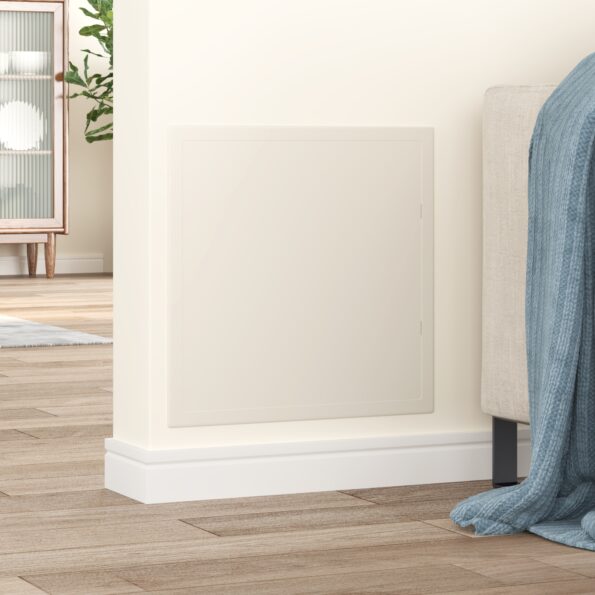 vidaXL Prístupový panel Biely ABS plast – Obrázok 3