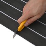 vidaXL Podlaha do lodí samolepiaca tmavo šedá a biela 240x60 cm EVA pena – Obrázok 6