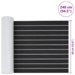 vidaXL Podlaha do lodí samolepiaca tmavo šedá a biela 240x60 cm EVA pena – Obrázok 8