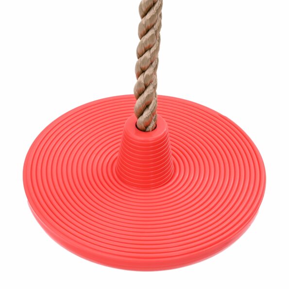 vidaXL Lezecké lano pre deti s diskovým sedadlom a platformami 200 cm – Obrázok 5