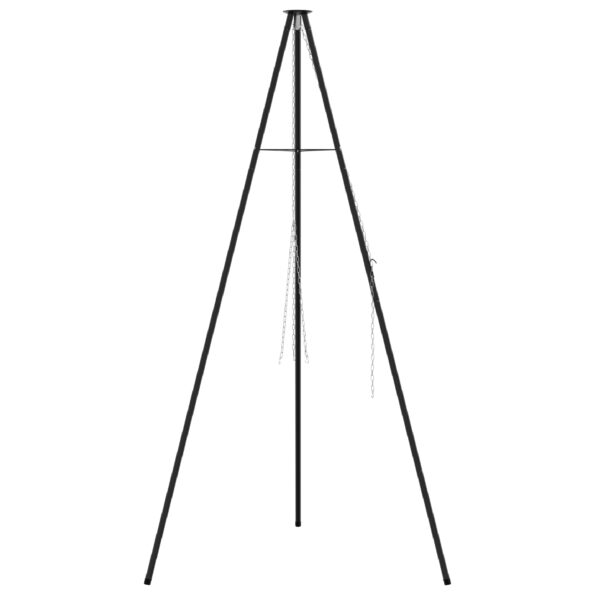 42010330_3.jpg vidaXL Trojnožka na varenie pri ohni 190 cm Výška oceľ – Obrázok 3