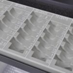 vidaXL Pokladnica so zámkom Tmavo šedá 30 x 24 x 9 cm Oceľ – Obrázok 4