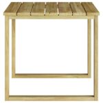 vidaXL stôl na ležanie 50.5x50.5x46 cm impregnované borovicové – Obrázok 6