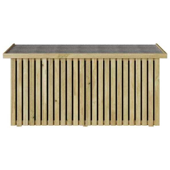 vidaXL Úložná skrinka 119x44x58.5 cm Ošetrené borovicové drevo – Obrázok 5