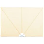 vidaXL Skladacia bočná markíza na terasu, krémová 300x200 cm – Obrázok 2