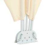 vidaXL Skladacia bočná markíza na terasu, krémová 300x200 cm – Obrázok 7