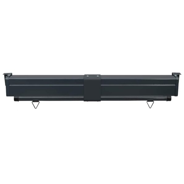 vidaXL Bočná markíza na balkón 125x250 cm, hnedá – Obrázok 6