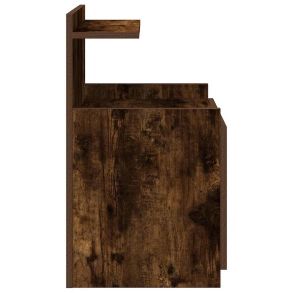 858641_7.jpg vidaXL Nočné stolíky 2 ks s 2 zásuvkami, dymový dub 40x36,5x62 cm – Obrázok 7