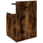 vidaXL Nočné stolíky 2 ks s 2 zásuvkami, dymový dub 40x36,5x62 cm – Obrázok 8