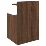 vidaXL Nočné stolíky 2 ks s 2 zásuvkami hnedý dub 40x36,5x62 cm – Obrázok 8