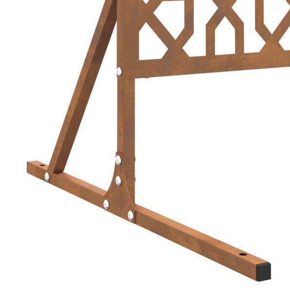 vidaXL Panel z ocele odolnej voči počasiu Oceľ odolná voči počasiu Stredný – Obrázok 8