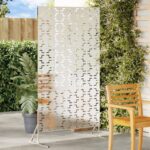 vidaXL Nerezový panel plotu Nerezová oceľ Nerezová oceľ Veľký