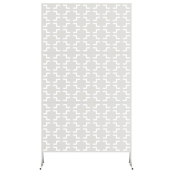 vidaXL Nerezový panel plotu Nerezová oceľ Nerezová oceľ Veľký – Obrázok 4