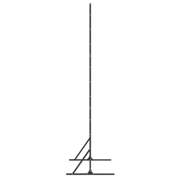 868584_5.jpg vidaXL Kovový plotový panel Čierny Kov Veľký Dekoratívne vložky – Obrázok 5