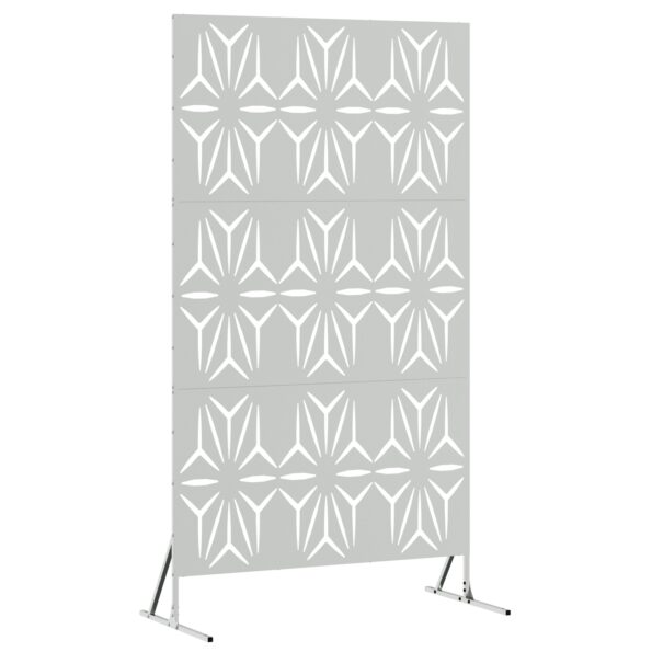 vidaXL Pozinkovaný oceľový plotový panel Pozinkovaná oceľ Veľký – Obrázok 2