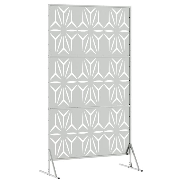 vidaXL Pozinkovaný oceľový plotový panel Pozinkovaná oceľ Veľký – Obrázok 6