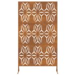 vidaXL Kovový plotový panel Odolná oceľ Veľký Dekoratívne vložky – Obrázok 5