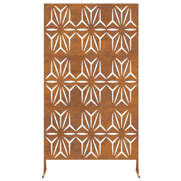 vidaXL Kovový plotový panel Odolná oceľ Veľký Dekoratívne vložky – Obrázok 5