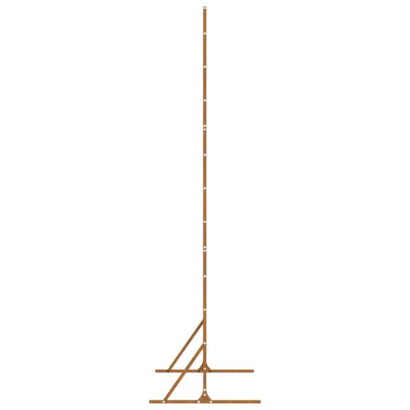 vidaXL Kovový plotový panel Odolná oceľ Veľký Dekoratívne vložky – Obrázok 6