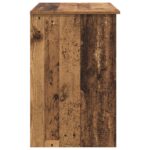 vidaXL Stôl s úložným priestorom staré drevo 90x49.5x75 cm inžinierske drevo – Obrázok 6