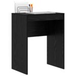 vidaXL Písací stôl Čierny dub Inžinierske drevo 60 x 40 x 76 cm – Obrázok 3