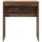 vidaXL Rustikálny písací stôl Staré drevo Drevotriesková doska Malý – Obrázok 2