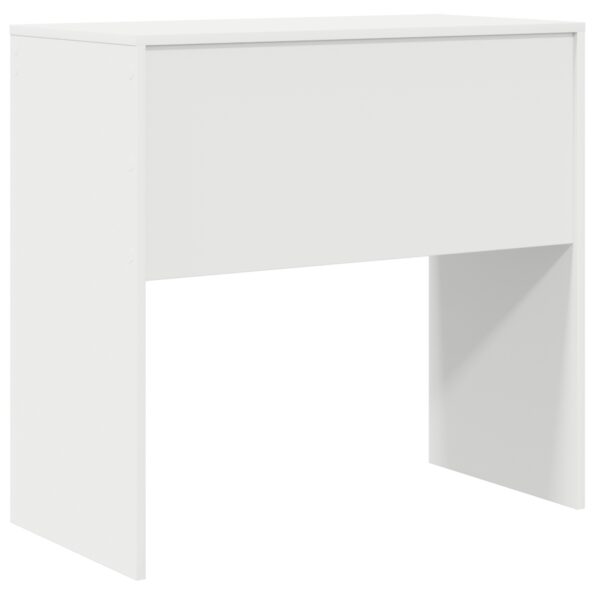 869386_6.jpg vidaXL Písací stôl Biela MDF 80 x 40 x 76 cm Jednoduchý Písací stôl – Obrázok 6