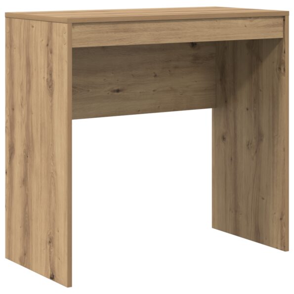869393_2.jpg vidaXL Písací stôl Dubový Inžinierske drevo 80 x 40 x 76 cm Písací stôl – Obrázok 2