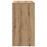 vidaXL Písací stôl Dubový Inžinierske drevo 80 x 40 x 76 cm Písací stôl – Obrázok 5