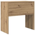 vidaXL Písací stôl Dubový Inžinierske drevo 80 x 40 x 76 cm Písací stôl – Obrázok 6