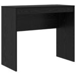 vidaXL Písací stôl Čierny dub Inžinierske drevo 90 x 40 x 76 cm – Obrázok 2