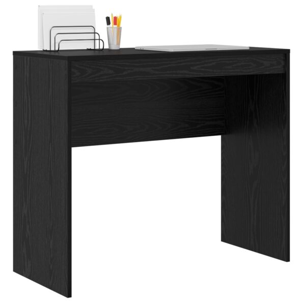 869395_3.jpg vidaXL Písací stôl Čierny dub Inžinierske drevo 90 x 40 x 76 cm – Obrázok 3