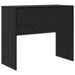 vidaXL Písací stôl Čierny dub Inžinierske drevo 90 x 40 x 76 cm – Obrázok 6
