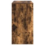 vidaXL Písací stôl Dymený dub Kompozitné drevo 90 x 40 x 76 cm – Obrázok 5