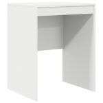 vidaXL Písací stôl Biela Inžinierske drevo 60 x 50 x 76 cm Trvácny – Obrázok 2